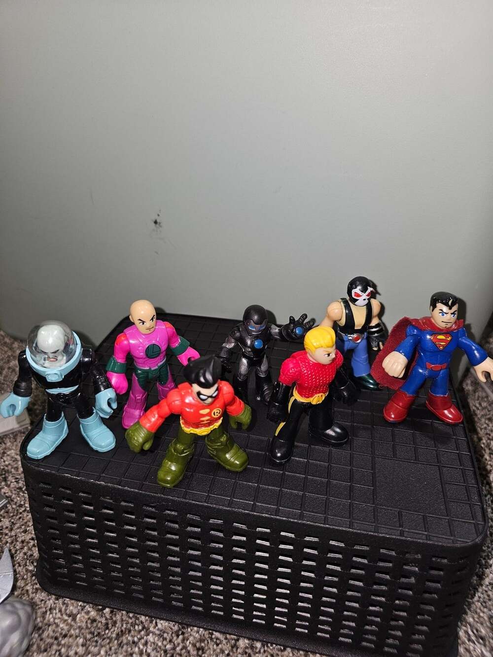 Fisher Price Imaginext DC Super Friends Action Figures Lot Of 6